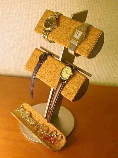 [Jumpsunfun]時計バンド本革腕時計ベルトクロコダイル型押しレザー替えベルト13mm/ダークブラウン(取説交換工具バネ棒付)