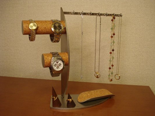 アクセサリー収納　腕時計、ネックレス、指輪コレクションタワー