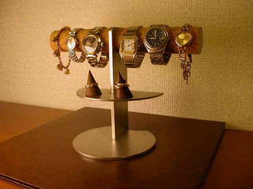 誕生日プレゼントに　腕時計スタンド　腕時計、指輪、アクセサリースタンドAK101　アクセサリー収納