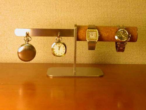 腕時計スタンド　スタンダードダブル腕時計、懐中時計スタンド　DK4