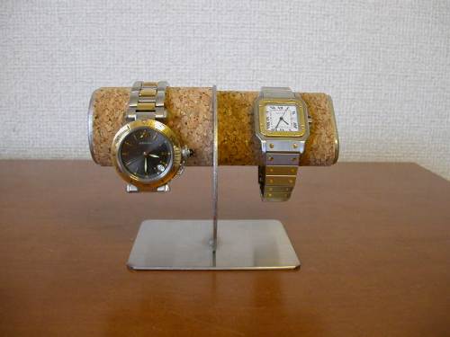 腕時計収納　だ円、丸パイプ腕時計スタンド　AK599