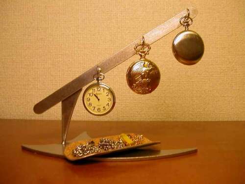 懐中時計　3本掛けインテリア懐中時計収納スタンド　KD21