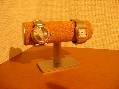 時計収納　ウオッチスタンド　腕時計スタンド　2本掛けどっしり安定腕時計スタンド　AK023