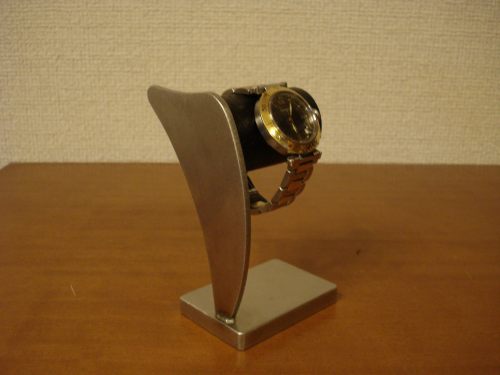 腕時計　スタンド　いるか支柱ブラック腕時計スタンド　WS678