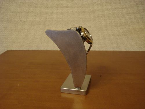 腕時計　スタンド　いるか支柱ブラック腕時計スタンド　WS678
