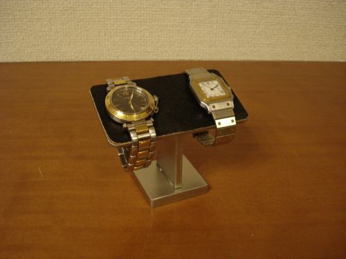 アクセサリースタンド　ウォッチスタンド　ステンレスバーブラックコルクバージョン腕時計スタンド　WS4512