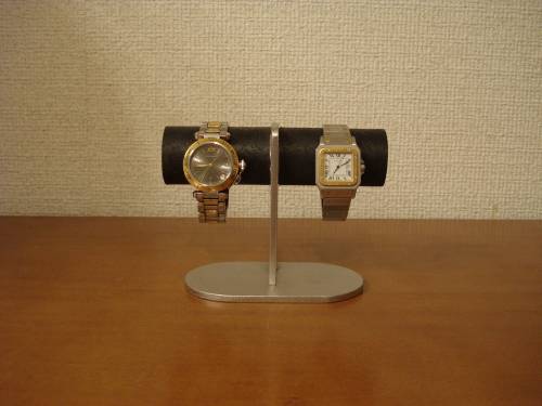 腕時計スタンド　送料無料2本掛けだ円台座腕時計スタンド　WD90