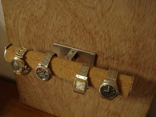 時計スタンド　送料無料4本掛け壁付き腕時計スタンド　KWS88