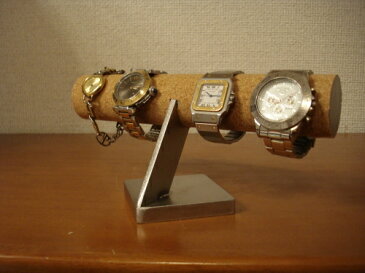 プレゼントに　腕時計スタンド　菱形台座4本掛け時計収納スタンド　AKT453
