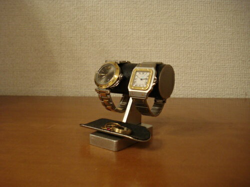 腕時計スタンド　彼氏へのプレゼントに！チビ腕時計スタンド　ブラック