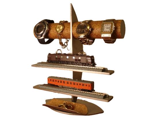 時計スタンド　電車スタンド　列車スタンド　アクセサリースタンド　時計スタンド　ウオッチスタンド　..