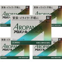 アロパノールメディカル錠は、7種類の生薬から構成された、抑肝散の錠剤です。 ● 緊張や不安からイライラしたり、気分が悪くなる方の神経症状を緩和します。 ● 神経がたかぶって「寝付きが悪い」「夜中や早朝に目が覚める」といった不眠症状を緩和します。 ● 製剤の安定化、服用しやすさを考慮し、錠剤にはフィルムコーティング（薄い被膜）を施しています。 抑肝散（よくかんさん）について ● 抑肝散は漢方でいう「肝」のたかぶりを抑え、興奮やイライラ、筋肉の緊張などを鎮める処方です。 ● 抑肝散は、古くから小児の夜泣き・疳の虫といったイライラや精神的興奮を抑える目的で使用されてきました。 また、神経過敏な子供と一緒に母親にも服用させる（「母子同服」）とよい効果を示したことから、大人のイライラや興奮、不眠にも広く使用されるようになりました。 商品説明 第2類医薬品／漢方／生薬／抑肝散／精神安定／日本製 内容量 36錠(4日分) 効能・効果 体力中等度をめやすとして、神経がたかぶり、怒りやすい、イライラなどがあるものの次の諸症：神経症、不眠症、小児夜泣き、小児疳症（神経過敏）、歯ぎしり、更年期障害、血の道症。 《効能・効果に関連する注意》 1.血の道症とは、月経、妊娠、出産、産後、更年期など女性ホルモンの変動に伴って現れる精神不安やいらだちなどの精神神経症状および身体症状のことです。 2.小児疳症（しょうにかんしょう）とは、神経の興奮によっておこる「イライラ・怒りっぽいなどの感情のたかぶり、ひきつけ、興奮して眠れない、筋肉のひきつりやけいれんなど」の小児の症状のことです。 用法・用量 次の量を1日3回食前又は食間に水又はぬるま湯で服用してください。 ※食間とは、「食事と食事の間」という意味で、食後2-3時間を指します。 〔年齢〕〔1回服用量〕〔1日服用回数〕 15歳以上:1回3錠:1日3回 5-15歳未満:1回2錠:1日3回 5歳未満:服用しないこと 《用法・用量に関連する注意》 (1)小児に服用させる場合には、保護者の指導監督のもとに服用させてください。 (2)本剤は水又はぬるま湯で服用してください。 (3)錠剤の入っているPTPシートの凸部を指先で強く押して、裏面のアルミ箔を破り、取り出して服用して下さい。(誤ってそのまま飲み込んだりすると食道粘膜に突き刺さる等思わぬ事故につながりますのでご注意下さい。) 成分・分量 9錠中 〔成分〕〔分量〕 抑肝散料エキス…1,700mg (チョウトウコウ…1.5g、サイコ…1.0mg、カンゾウ(甘草)…0.75g、トウキ…1.5g、センキュウ…1.5g、ブクリョウ…2.0g、ビャクジュツ…2.0g より抽出) 添加物としてタルク、ヒドロキシプロピルセルロース、キサンタンガム、クロスカルメロースNa、ケイ酸Ca、硬化油、酸化チタン、三二酸化鉄、ステアリン酸Mg、セルロース、ヒプロメロース、ポリビニルアルコール(部分けん化物)、無水ケイ酸、メタケイ酸アルミン酸Mgを含有します。 使用上のご注意 ●相談すること 1.次の人は服用前に医師、薬剤師又は登録販売者にご相談ください (1)医師の治療を受けている人。 (2)妊婦又は妊娠していると思われる人。 (3)胃腸の弱い人。 (4)今までに薬などにより発疹・発赤、かゆみ等を起こしたことがある人。 2.服用後、次の症状があらわれた場合は副作用の可能性がありますので、直ちに服用を中止し、この添付文書を持って医師、薬剤師又は登録販売者にご相談ください 〔関係部位〕〔症 状〕 皮膚:発疹・発赤、かゆみ ●まれに下記の重篤な症状が起こることがあります。 その場合は直ちに医師の診療を受けてください。 〔症状の名称〕〔症状〕 間質性肺炎:階段を上ったり、少し無理をしたりすると息切れがする・息苦しくなる、空せき、発熱等がみられ、これらが急にあらわれたり、持続したりする。 心不全:動くと息が苦しい、疲れやすい、足がむくむ、急に体重が増えた。 肝機能障害:発熱、かゆみ、発疹、黄疸(皮膚や白目が黄色くなる)、褐色尿、全身のだるさ、食欲不振等があらわれる。 3.1ヵ月位(小児夜泣きに服用する場合には1週間位)服用しても症状がよくならない場合は服用を中止し、この添付文書を持って医師、薬剤師又は登録販売者に相談してください。 ●保管及び取り扱い上の注意 (1)直射日光のあたらない湿気の少ない涼しい所に保管してください。 (2)小児の手の届かない所に保管してください。 (3)他の容器に入れ替えないでください。(誤用の原因になったり品質が変わる) (4)使用期限をすぎた製品は、服用しないでください。 ◆その他、本品記載の使用法・使用上の注意をよくお読みの上ご使用ください。 【原産国】 日本 【発売元、製造元、輸入元又は販売元】 全薬工業 本品は、在庫限りで販売終了となります。 リニューアルに伴い、パッケージ・内容等予告なく変更する場合がございます。予めご了承ください。 全薬工業 112-8650 東京都文京区大塚5-6-15 03-3946-3610 広告文責 株式会社アカカベ