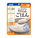 【バランス献立 こしひかりのやわらかごはんの商品詳細】 ●べたつきを抑え、まとまり良く仕上げた、やわらかいごはんです。 ●食物繊維、ビタミンB1配合。 殺菌方法：気密性容器に密封し、加圧加熱殺菌 【品名・名称】 米飯類 【バランス献立 こしひかりのやわらかごはんの原材料】 精白米(国産)、イヌリン(食物繊維)／トレハロース、増粘剤(キサンタン)、ゲル化剤(ジェランガム)、V.B1 【栄養成分】 1袋(150g)当たり エネルギー：89kcaL、タンパク質：1.2g、炭水化物：21.3g(糖質：19.4g、食物繊維：2.0g)、食塩相当量：0.02g、ビタミンB1：0.5mg 【アレルギー物質】 なし 【保存方法】 直射日光を避け、常温で保存してください。 【原産国】 日本 【ブランド】 バランス献立 【発売元、製造元、輸入元又は販売元】 アサヒグループ食品 商品に関するお電話でのお問合せは、下記までお願いいたします。 受付時間 10：00-17：00(土・日・祝日を除く) 菓子、食品、健康食品、医薬品・指定医薬部外品、サプリメント、スキンケアなど:0120-630611 ミルク、ベビーフード、乳幼児用品専用:0120-889283 リニューアルに伴い、パッケージ・内容等予告なく変更する場合がございます。予めご了承ください。 アサヒグループ食品 150-0022 東京都渋谷区恵比寿南2-4-1 ※お問合せ番号は商品詳細参照