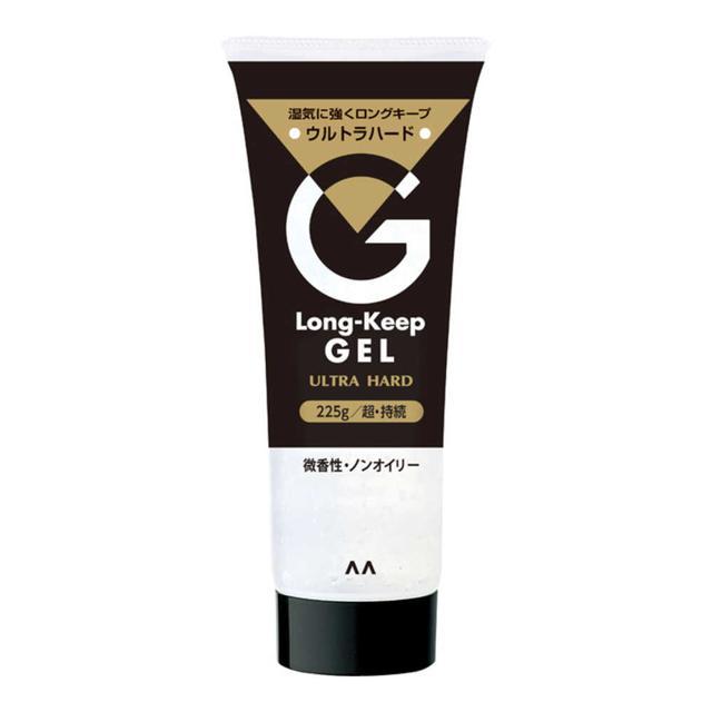 mandom(マンダム) ロングキープジェル ウルトラハード 225g ヘアケア スタイリング メンズ メンズコスメ ハード ジェル ヘアジェル 長時間キープ ...