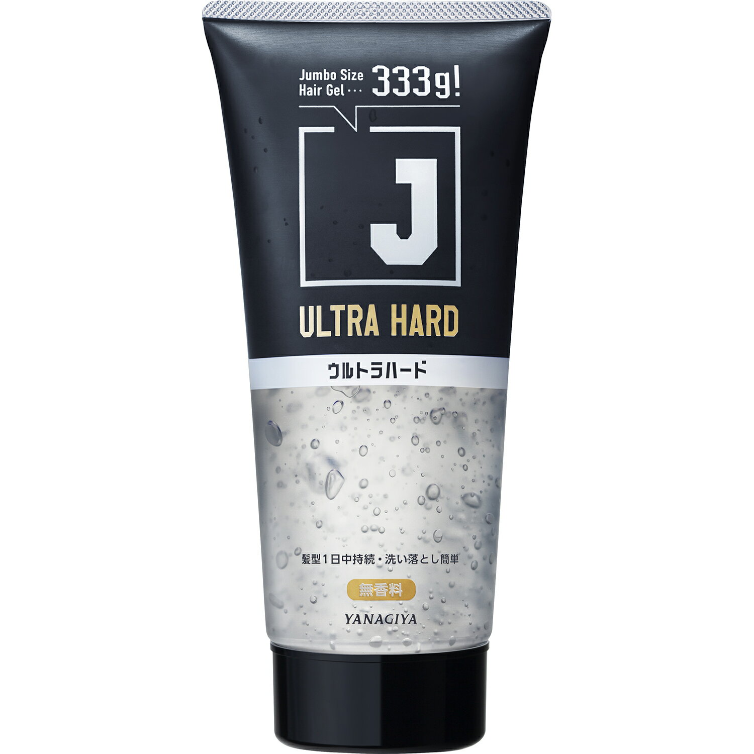 柳屋本店 J ウルトラハードジェル N 無香料 333g ヘアジェル ジャンボサイズ ヘアケア スタイリング メンズ メンズコスメ ハード ジェル 耐湿性 セ...