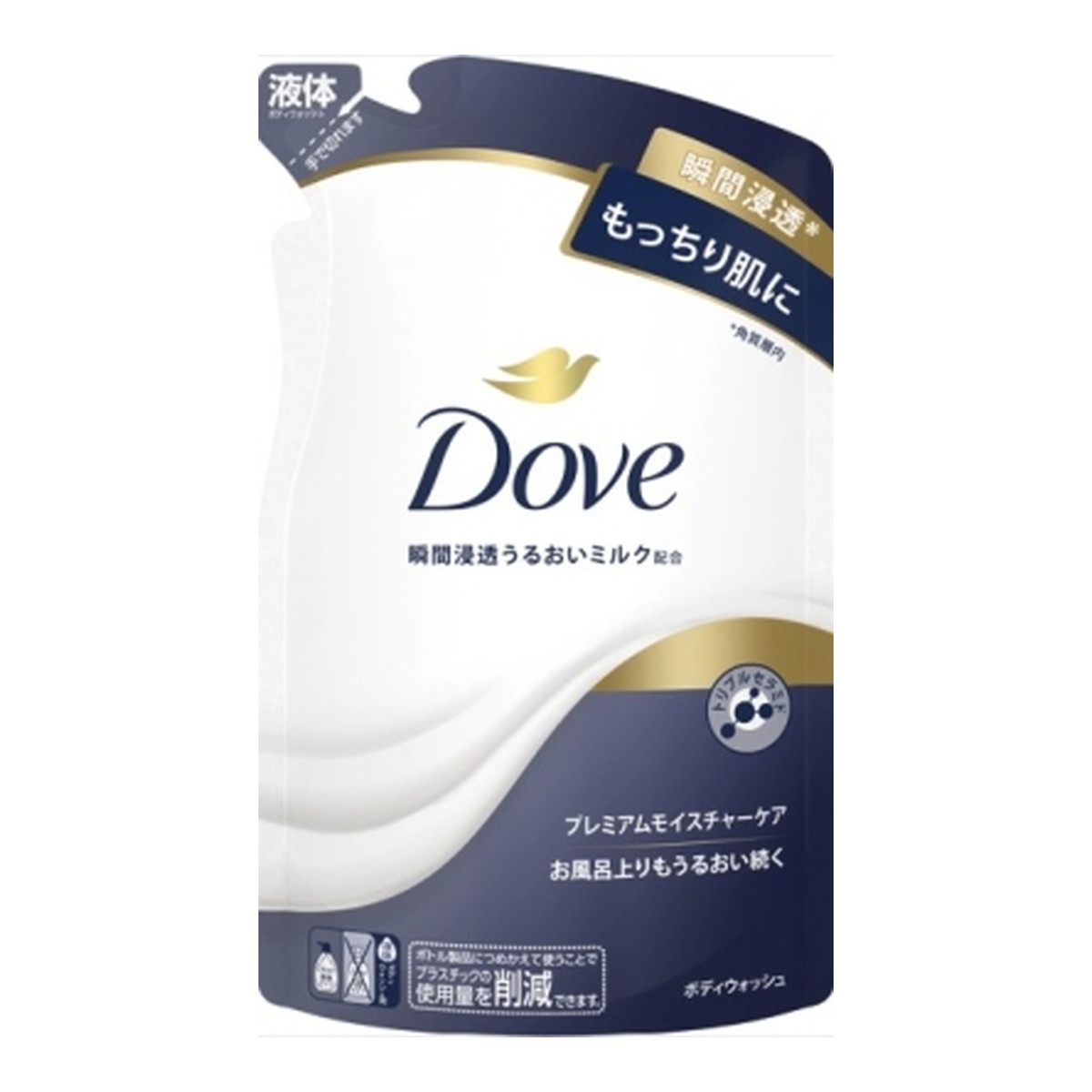 Dove(ダヴ) ボディウォッシュ プレミアム モイスチャーケア ボディソープ 詰替