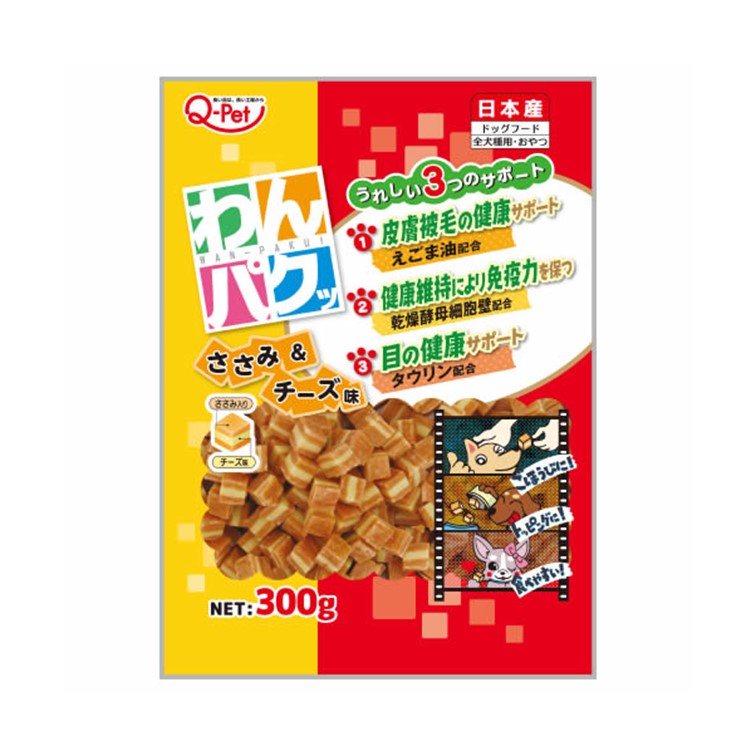わんパクッ ささみ＆チーズ味(300g)