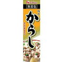 ※当店での出荷時には万全のチェックをしておりますが、食品類、特に缶製品などは、現状の輸送状況では多少の凹みは避けられませんのであらかじめご了承ください。※こちらの商品はお取り寄せ商品となりますため 発送までにお時間がかかる場合がございます。 ※欠品の場合は別途ご連絡致します。 何卒ご理解くださいますようよろしくお願い致します。●原材料からし、植物油脂、食塩、でんぷん、ソルビトール、ミョウバン、香辛料抽出物、酒精、安定剤（キサンタンガム）●内容量 43g●保存方法直射日光を避け、涼しい場所で保存してください。洋風料理にも和風料理にも使えるくせのない風味とシャープな辛味。ねりたてからしの辛味と風味が生きておりなめらかな食感。表面のてりを抑え自然な明るい色合い。無着色。◆パッケージデザイン 内容量　原材料名 等は予告なく変更する場合があります。パッケージデザイン 内容量　原材料名 が異なる場合でも　返品、交換の対応は不可となります ◆メーカー品切れになっている場合はお取り寄せ予定日より出荷が遅れることも御座いますので予めご了承ください 広告文責：株式会社アカカベ ※商品の発送時点で、賞味期限まで残り60日以上の商品をお送りいたします。 なお、入荷のタイミングにより商品ごとに期限が異なる場合がございますのでご了承ください。