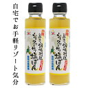 楽天スーパーSALE塩ポン酢 沖縄 送料無料 赤マルソウ 島一番!シークヮーサー 塩ぽん2本工場直送 沖縄土産 お取り寄せ 石垣の塩 お鍋 ぽん酢 サラダ 石垣の塩 シークワーサー シークワサー ラビット
