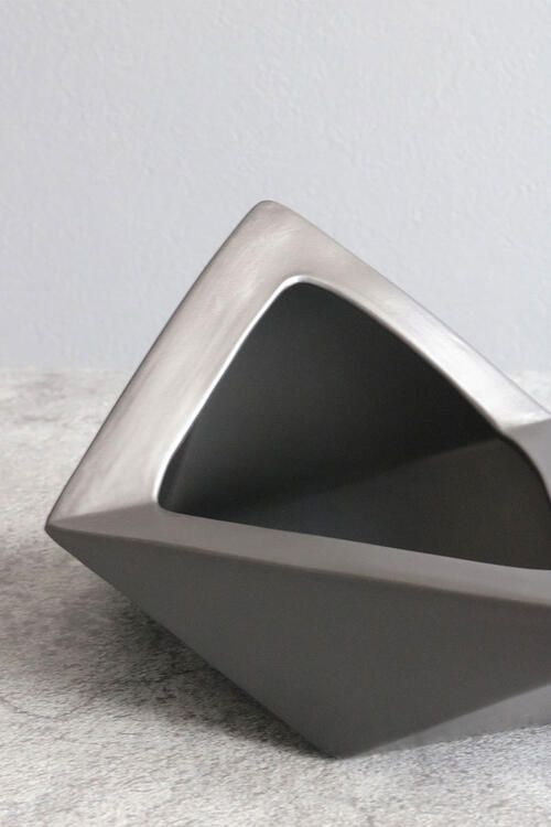 万古焼花器「折り紙」 #126