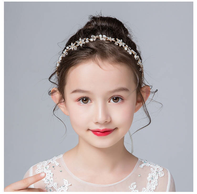 ヘアアクセサリー ヘアピン 女の子 子供 キッズ キッズ 春 夏 秋 冬 花 結婚式 発表会 髪飾り 発表会 ピアノ イベント 記念写真 誕生日 パーティ カチューシャ 可愛い 七五三 ピアノ発表会 二次会 ダンス演出 キッズ髪飾り 2