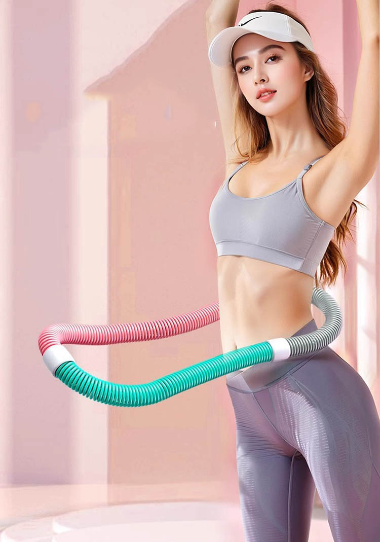 茜ショップのフラフープ ダイエット 大人用 子供 キッズ 腹部フィットネス エクササイズ 脂肪燃焼 お腹周り 痩せ 腹筋 トレーニング ヨガ リラックス｜アングル2