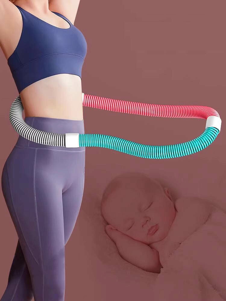 茜ショップのフラフープ ダイエット 大人用 子供 キッズ 腹部フィットネス エクササイズ 脂肪燃焼 お腹周り 痩せ 腹筋 トレーニング ヨガ リラックス｜アングル3