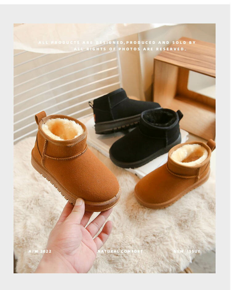 ブーツ 子供 ムートンブーツ キッズ シューズ 男の子 女の子 秋 冬 裏起毛 ジュニア 防寒 あったか 秋 冬 17-22cm 子ども ショートブーツ 子供 子供用 子供靴 七五三 入園式 入学式 卒業式 袴 袴用 発表会 おしゃれ 長靴 子供靴 おしゃれ ブーツ 裏起毛 3