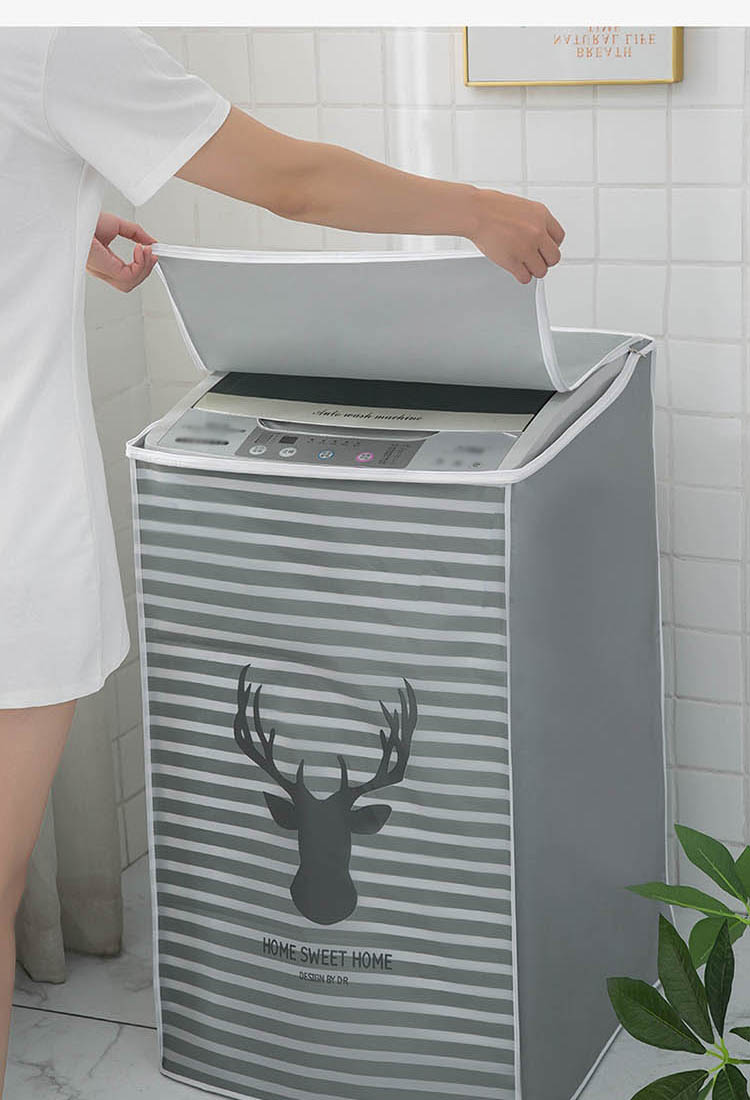 洗濯機カバー 屋外 防水 日焼け 防止 紫外線 おしゃれ 雨風 厚手 丈夫 防塵 防汚 蓋つき 外置き ベランダ