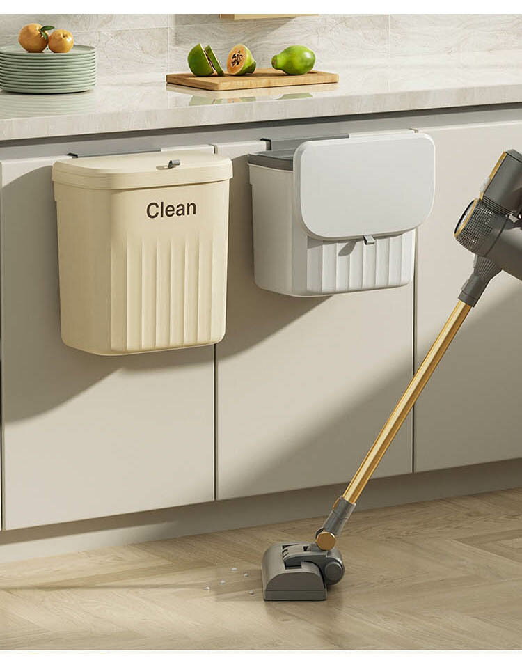 壁掛けゴミ箱 蓋付き おしゃれ キッチン ごみ箱 8L 12L おしゃれ キッチン リビング 洗面所 北欧 ふた付き 敬老の日 屋外 キッチン 蓋つきゴミ箱 北欧 壁かけ [2]