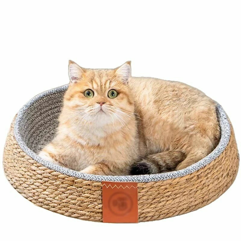 楽天市場】猫ちぐら ラタンの通販