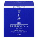 医薬部外品 薬用雪肌精 ブライトニング マルチ ジェル 付けかえ用 80g 顔 保湿 乾燥 美白 肌あれ シワ シミ くすみ ハトムギ 漢方 和漢