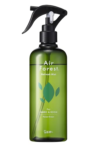 エアフォレスト リフレッシュミスト 部屋用 消臭剤 (ホテル仕様) フォレストグリーン 本体 270mL 空間 布 衣類用 消臭 芳香剤 除菌 消臭スプレー Air Forest