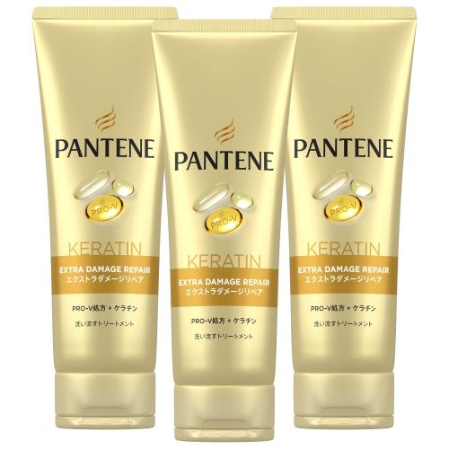 パンテーン 洗い流すトリートメント 300g×3個 [1.7 個分 x 3] 特大サイズ エクストラダメージリペア まとめ買い