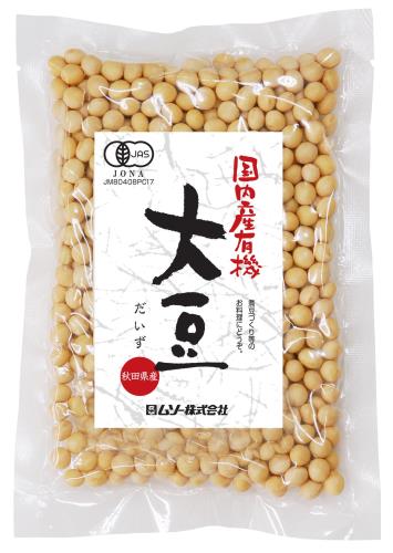 ムソー 国内産有機・大豆 200g