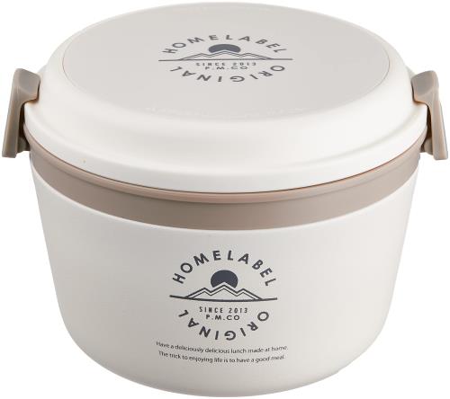 乐天商城 - パール金属 保温 どんぶり ランチジャー 1060ml お弁当 ホワイト ホームレーベル HB-4744