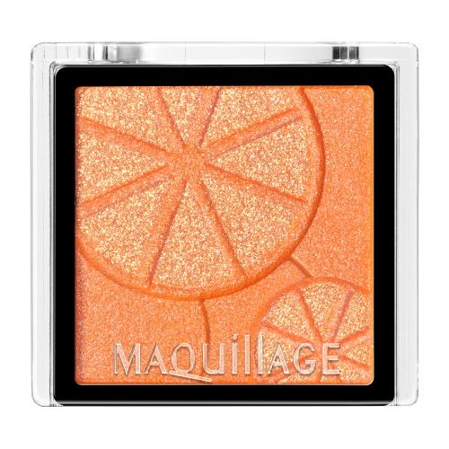 Maquillage - マキアージュ ドラマティックアイカラー (パウダー) OR452 ビタミンオレンジ アイシャドウ 無香料 OR452(パール) ビタミンオレンジ 本体 1g