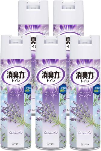 消臭力 [まとめ買い] トイレ用 スプレー ラベンダー 36