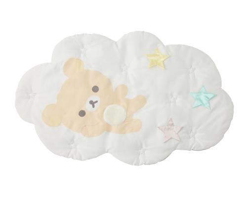 Rilakkuma Baby リラックマベビー ベビーマット/リラックマ/クラウド カシャカシャ 成長記録 洗濯機可..
