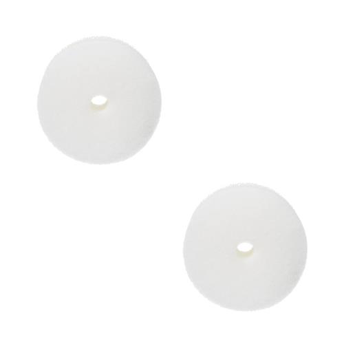 マーナ (marna) 洗面スポンジ リフィル POCO (ポコ / 2個入り) 洗面台 スポンジ (付け替え/浮かせる収納) 洗面所 掃除 ホワイト W647W