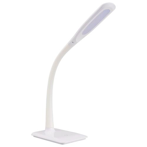 LEDデスクランプ 3段階調光 ホワイト DS-LS16MUGH-W 06-3707 OHM オーム電機