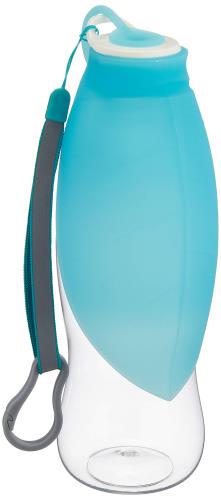 ペティオ (Petio) ポータブルウォーターボトル リーフ ブルー ペット用