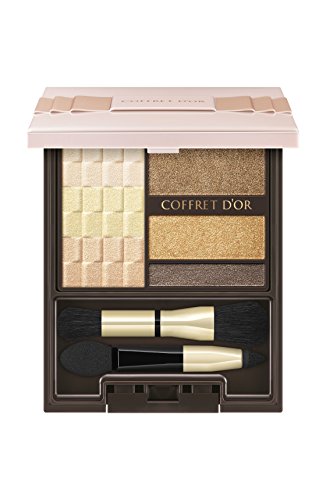 Coffret d'Or - コフレドール アイシャドウ ヌーディインプレッションアイズ 02 ゴールドブラウン