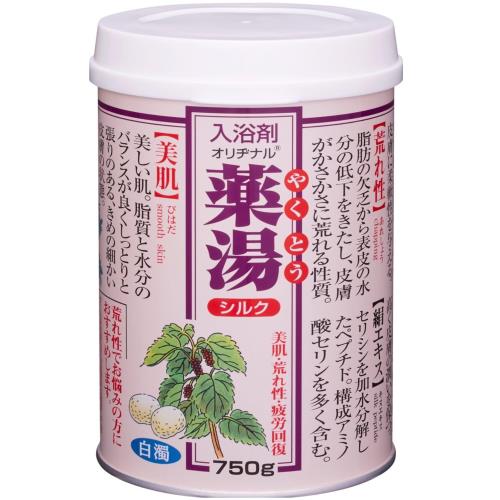 オリヂナル バスコロン 医薬部外品薬湯 シルク 750g