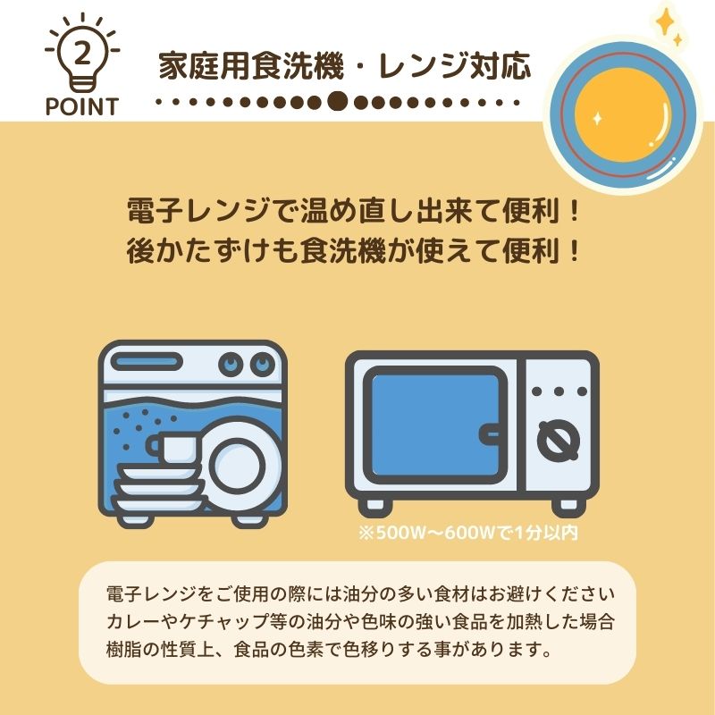 【食洗機対応】やさしい彩り 抗菌 子供用 ラン...の紹介画像3