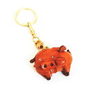 革物語 THE LEATHER STORY キーホルダー ぶた 豚 ブタ 皮 ハンドメイド レザー 雑貨 小物 贈り物 ギフト プレゼント レザークラフト 革小...