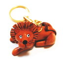 革物語 THE LEATHER STORY キーホルダー ライオン らいおん 動物 アニマル ハンドメイド 皮 レザー 雑貨 小物 贈り物 ギフト プレゼント ...