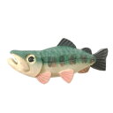 木製 マグネット あきあじ 木彫り 魚 さかな 鮭 さけ しゃけ アキアジ シャケ サケ ウッドカービング