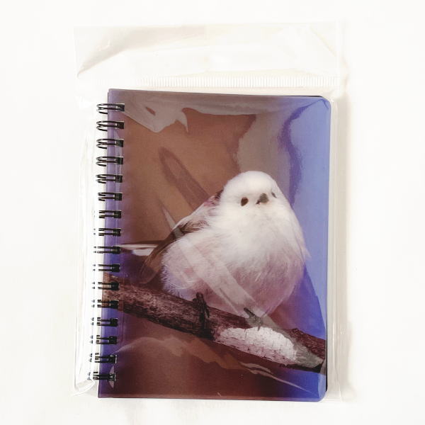 シマエナガ 3D メモ帳 しまえなが かわいい 立体 とびだす 鳥 小鳥 ことり グッズ 雑貨 雪の妖精 プチ ギフト プレゼント 文房具 文具