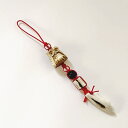 えぞしかの角でつくられた 鹿角ストラップ 木彫りふくろう付 K 鹿の角 エゾシカ 蝦夷鹿 北海道 雑貨 クラフト ハンドメイド お土産 おみやげ